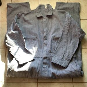 Vintage Key Railroad Overalls